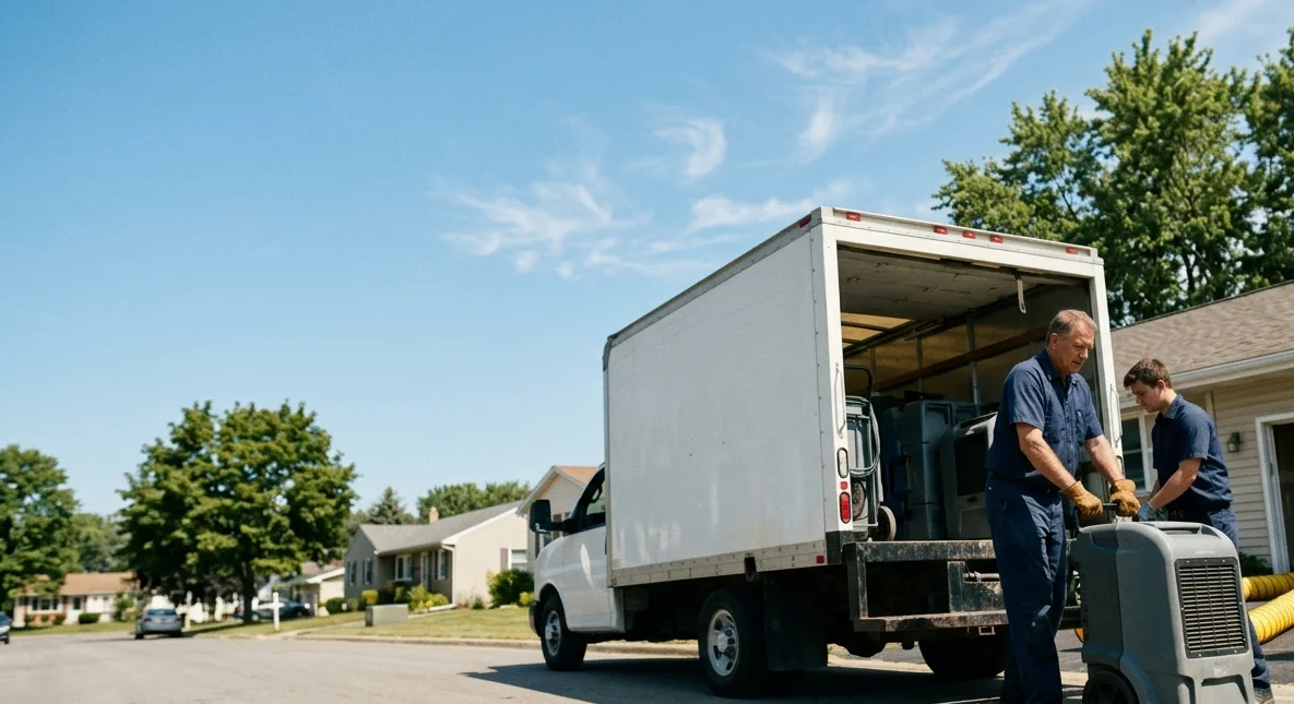Water Damage Cleanup in Kilbourne, OH near me